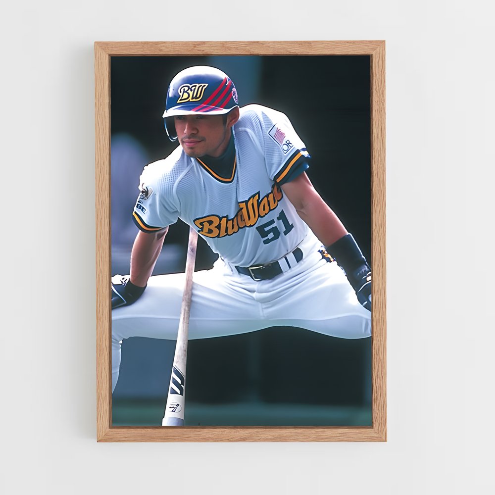 Poster La Légende d'Ichiro – affiche Baseball (vue 4)